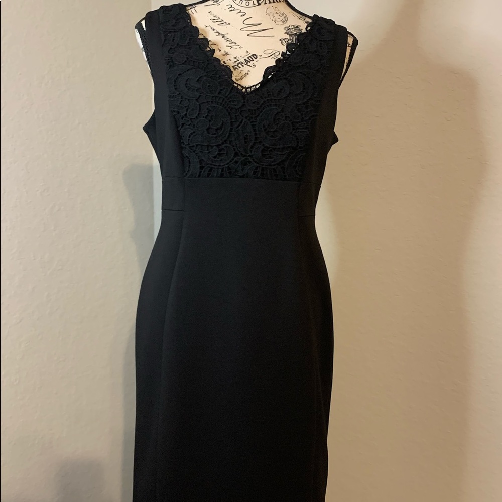 Beautiful little black sleeveless dress